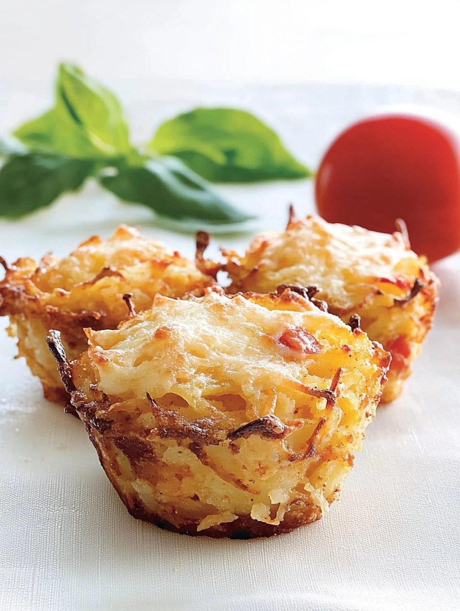 Baked Parmesan Hash Brown Cups
