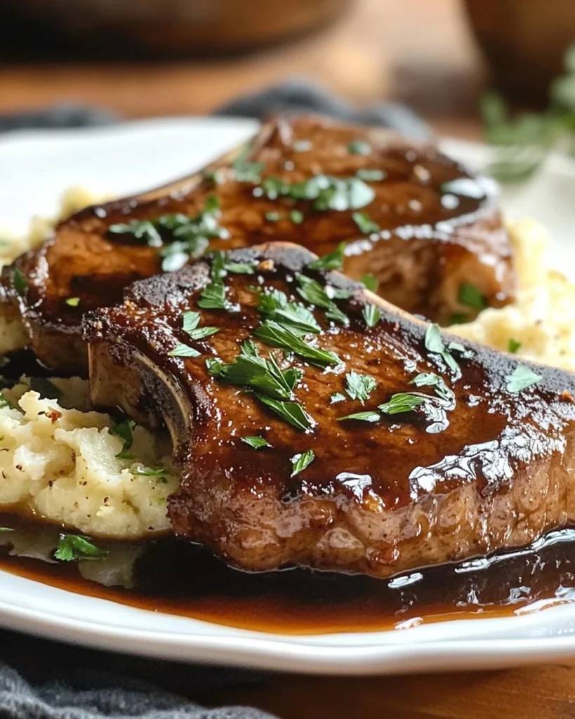 Balsamic-Pork-Chops-with-Cauli-Mash-Recipe