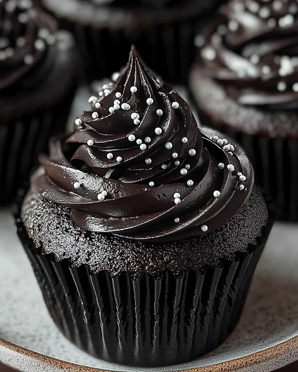 Black Cupcakes