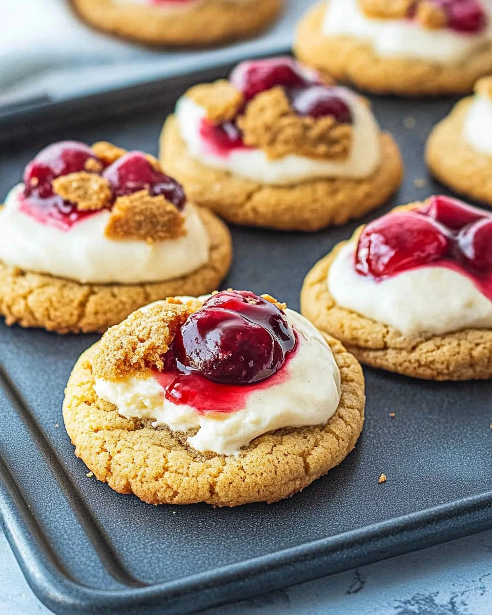 Cherry Cheesecake Cookies