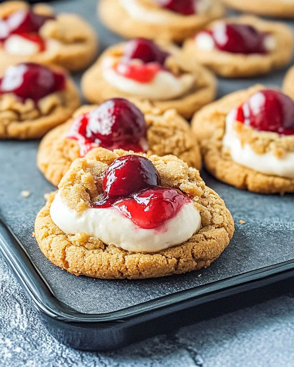 Cherry Cheesecake Cookies