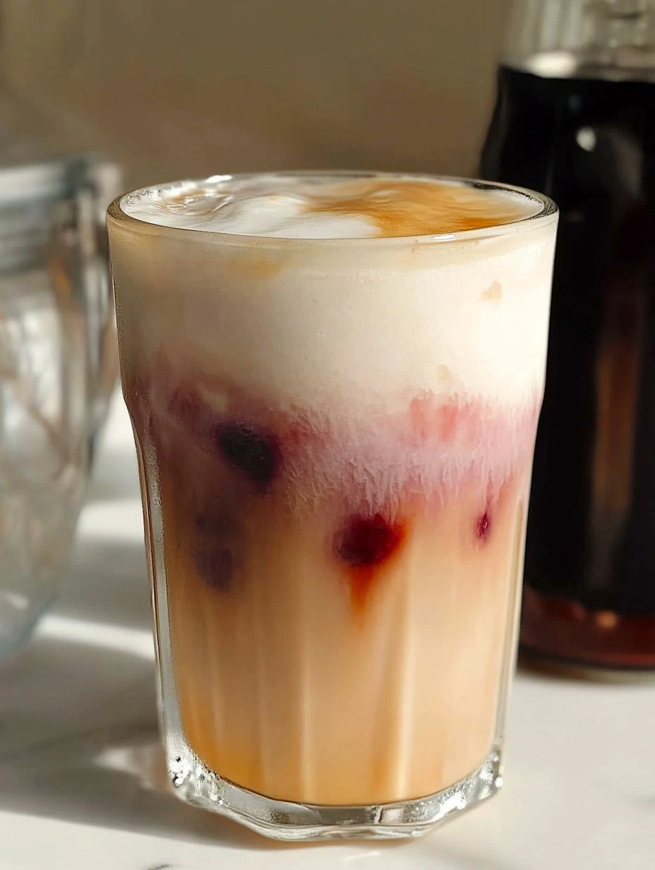 Cherry Vanilla Iced Latte 81 Cherry Vanilla Iced Latte