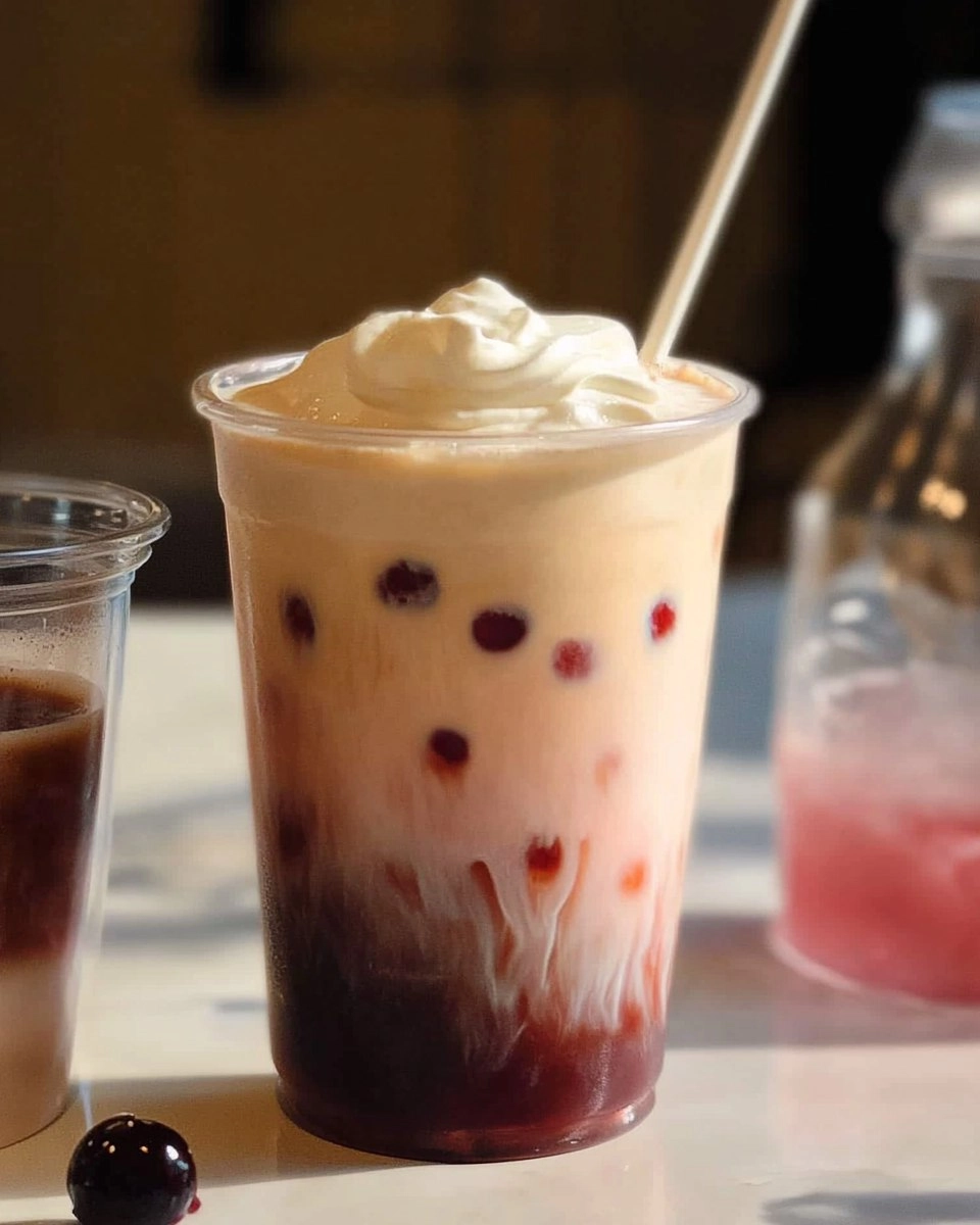 Cherry Vanilla Iced Latte 82 Cherry Vanilla Iced Latte