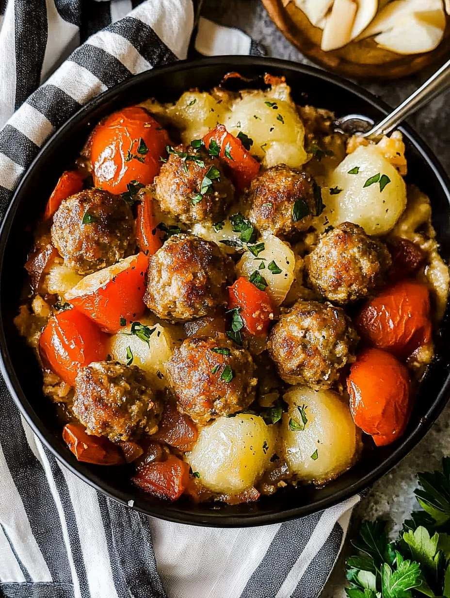 Classic Meatball Casserole 126 Classic Meatball Casserole