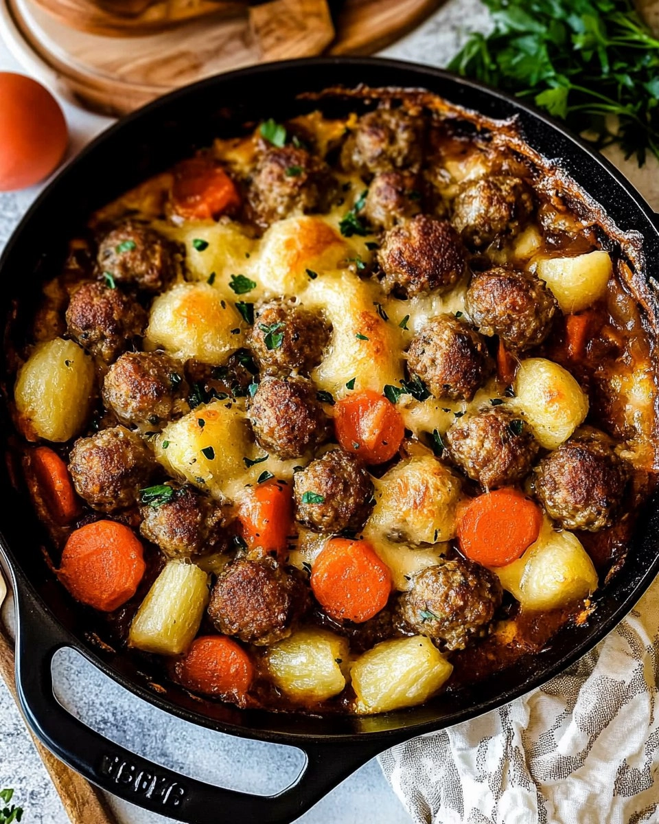 Classic Meatball Casserole 127 Classic Meatball Casserole