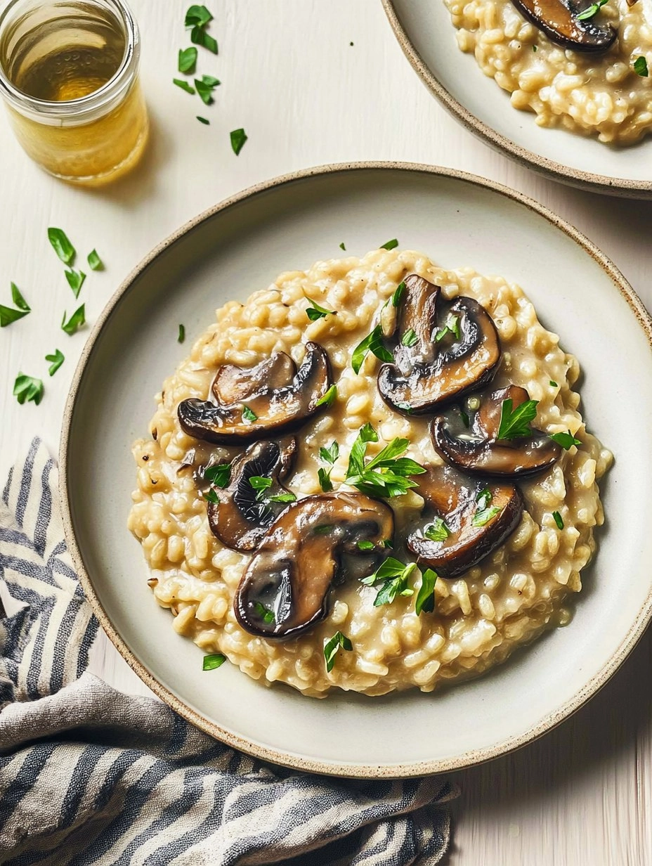 Creamy Mushroom Risotto 96 Creamy Mushroom Risotto