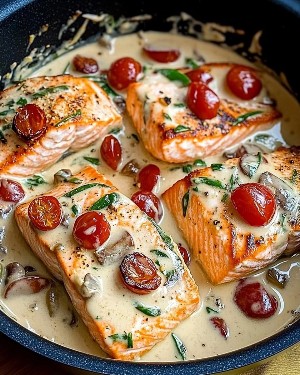 Creamy Tuscan Salmon