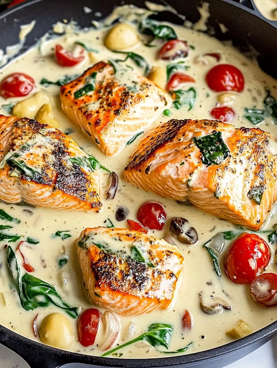 Creamy Tuscan Salmon