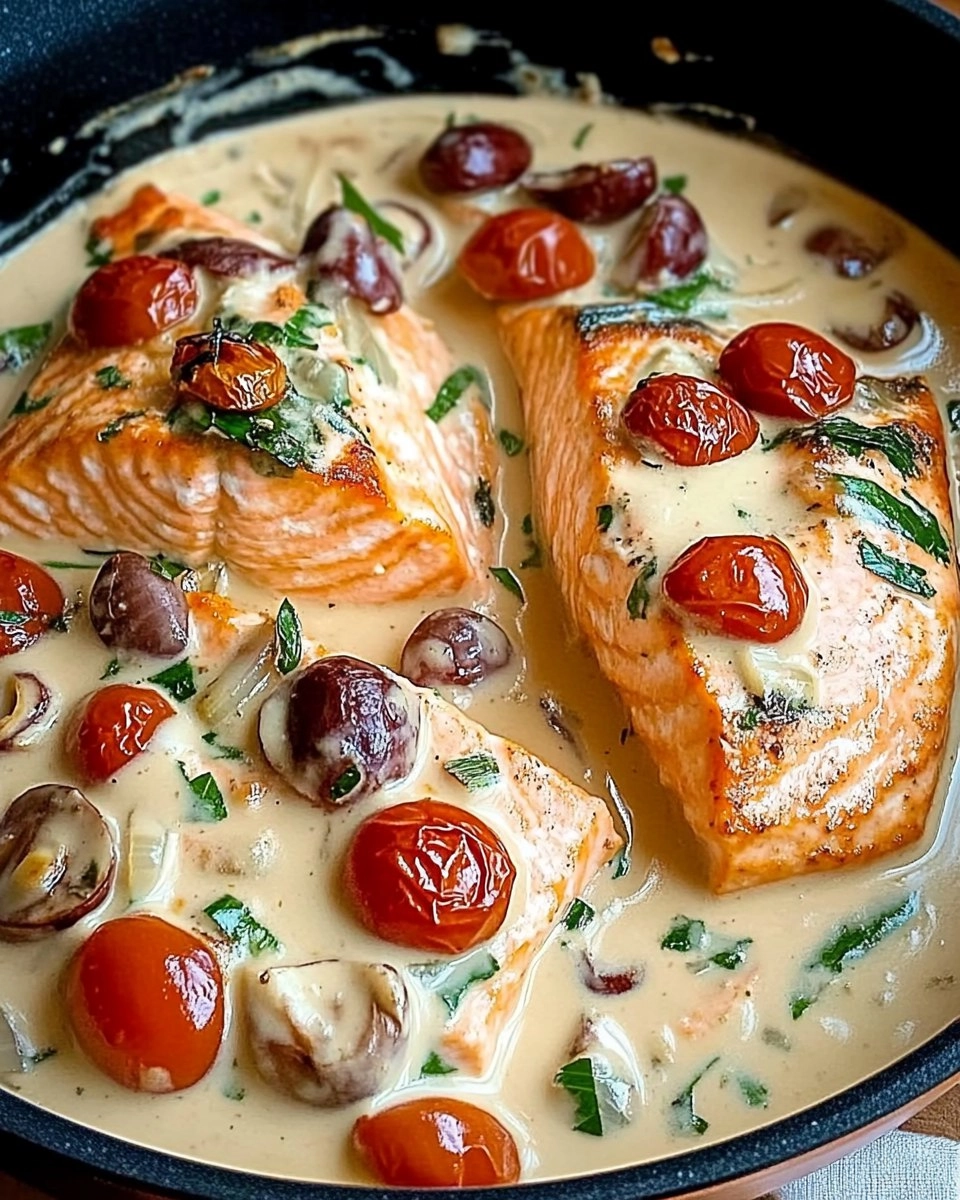 Creamy Tuscan Salmon