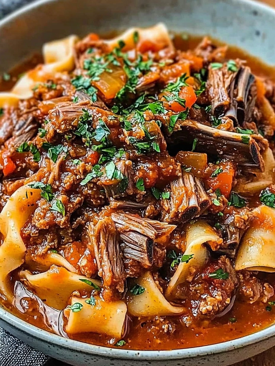 Crockpot Short Rib Ragu