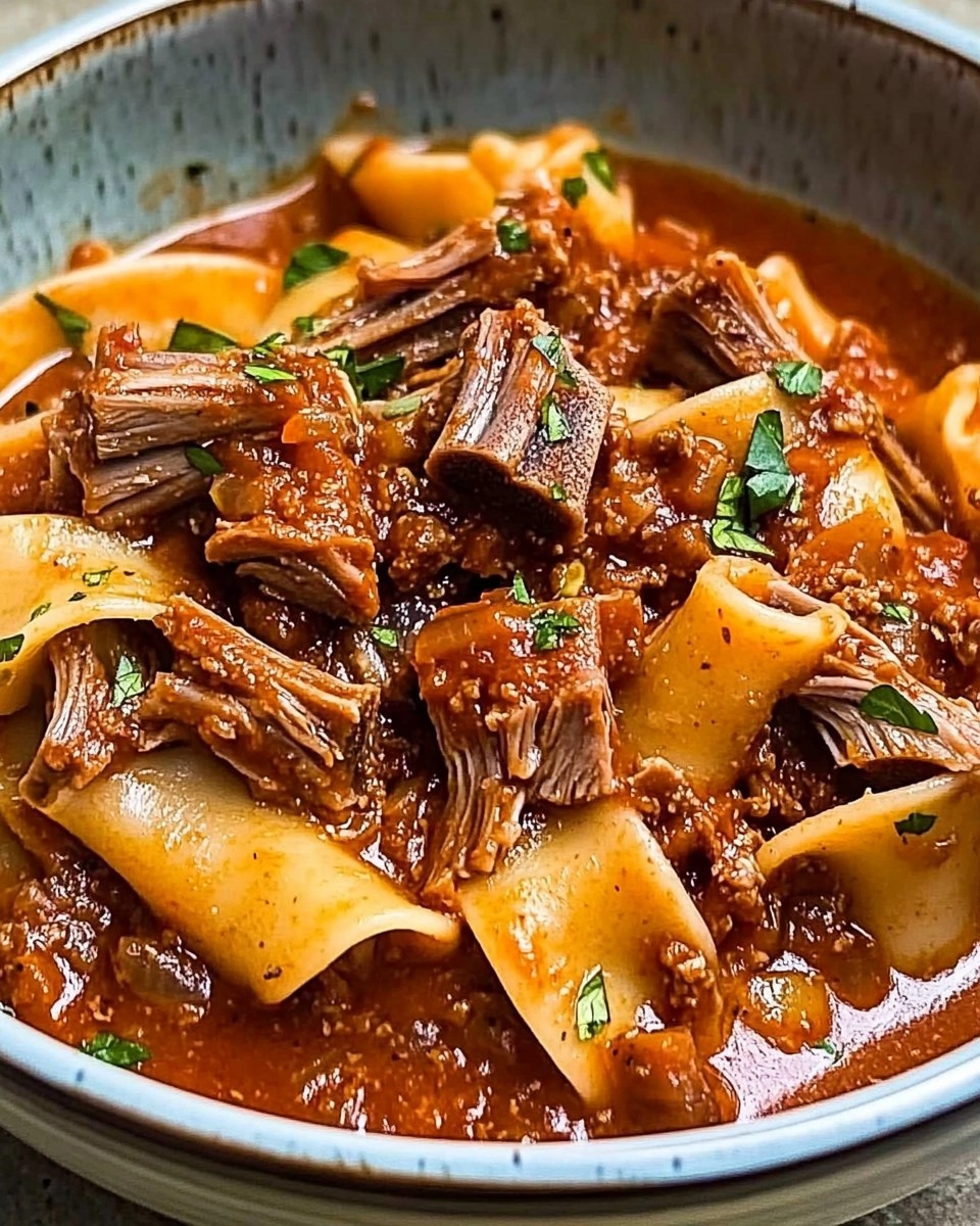 Crockpot Short Rib Ragu