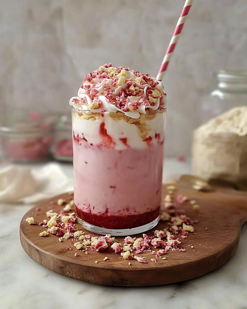 Cupid Float Valentine's Day Drink