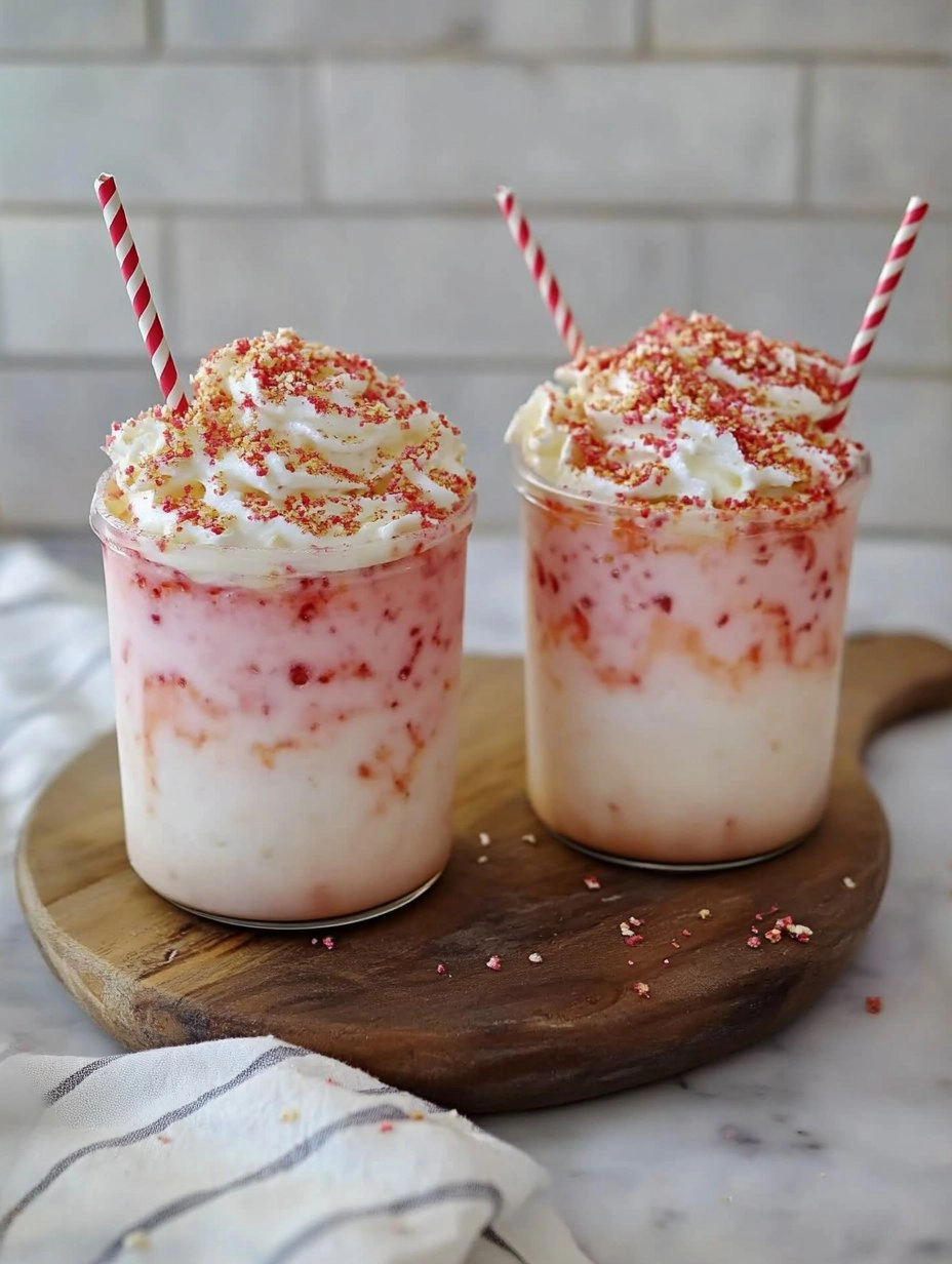 Cupid Float Valentine's Day Drink