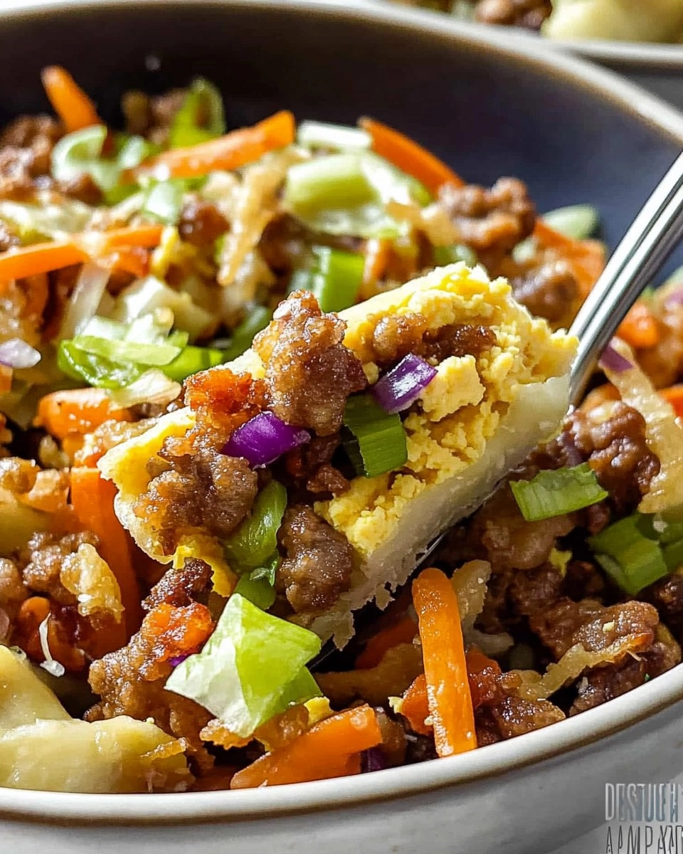 Deconstructed Egg Rolls