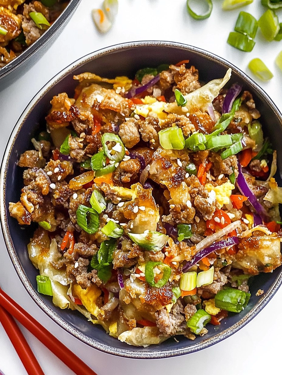 Deconstructed Egg Rolls