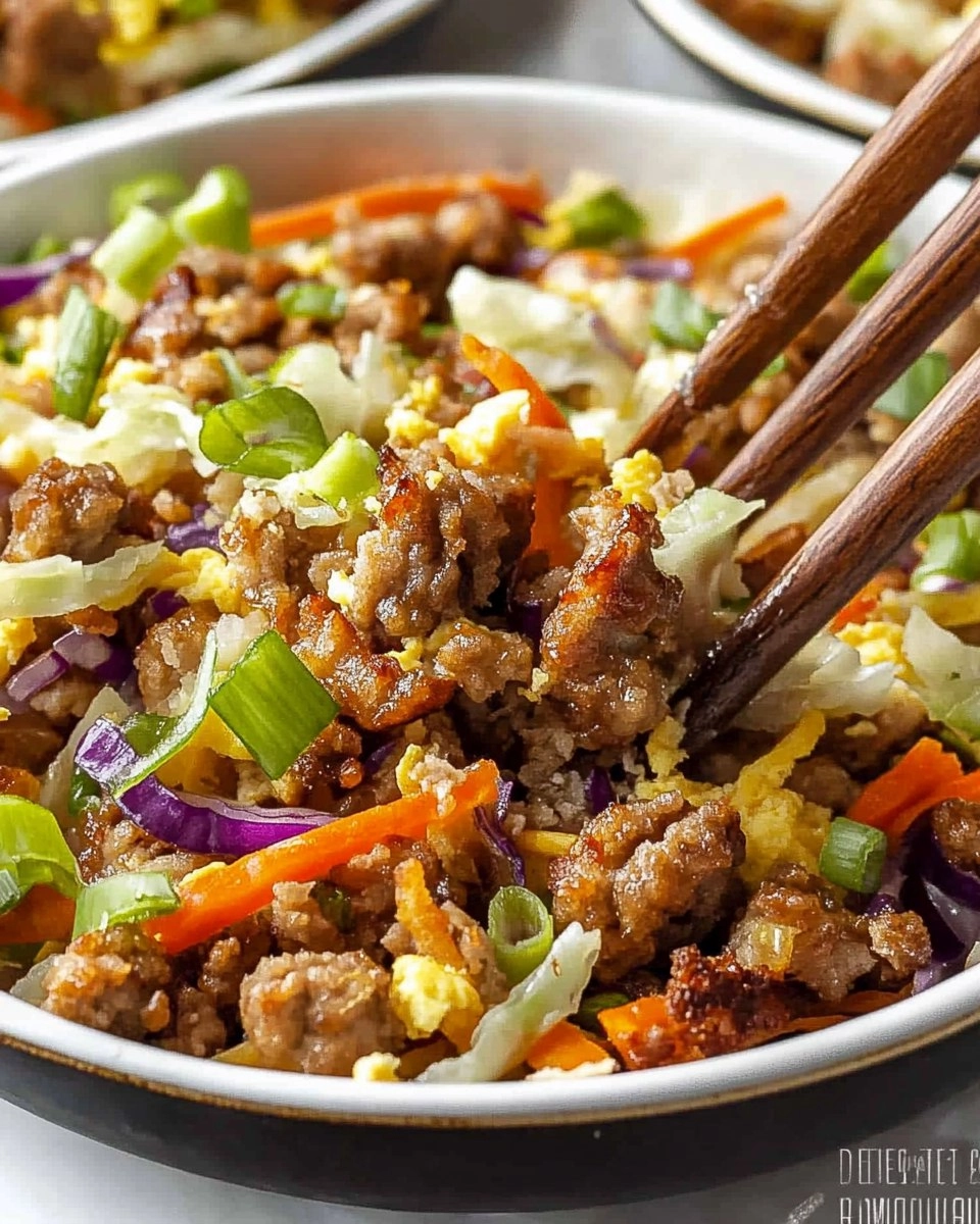 Deconstructed Egg Rolls