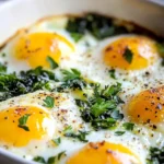 Easy-Baked-Eggs-Florentine-Recipe