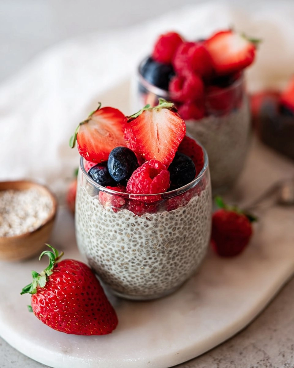 Easy Chia Pudding Valentine