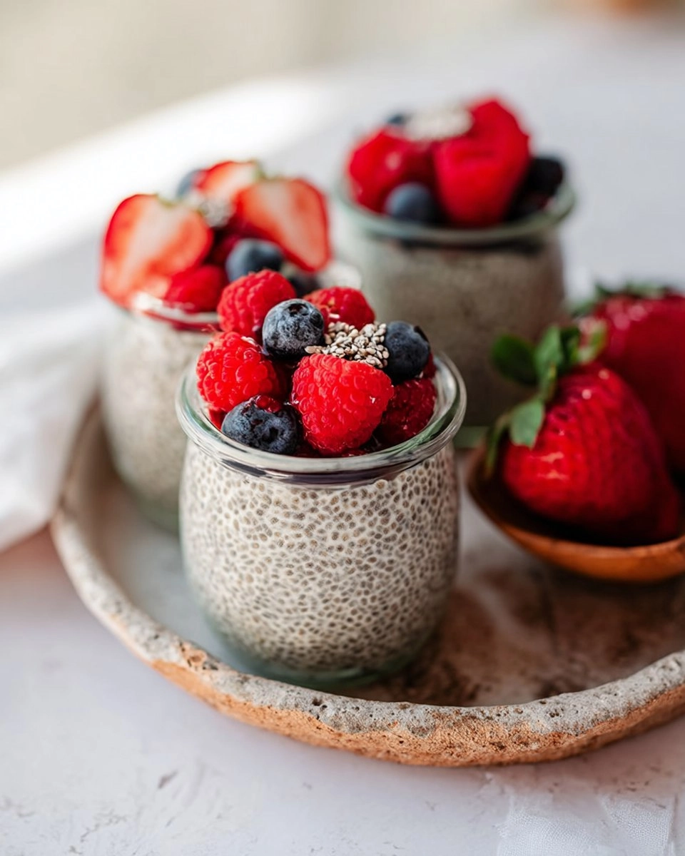Easy Chia Pudding Valentine