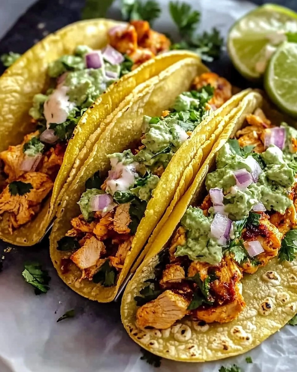 Easy Chicken Street Tacos