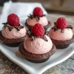 Easy-Chocolate-Raspberry-Mousse-Domes-Recipe