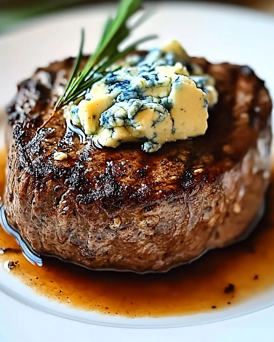 Filet Mignon with Blue Cheese Butter