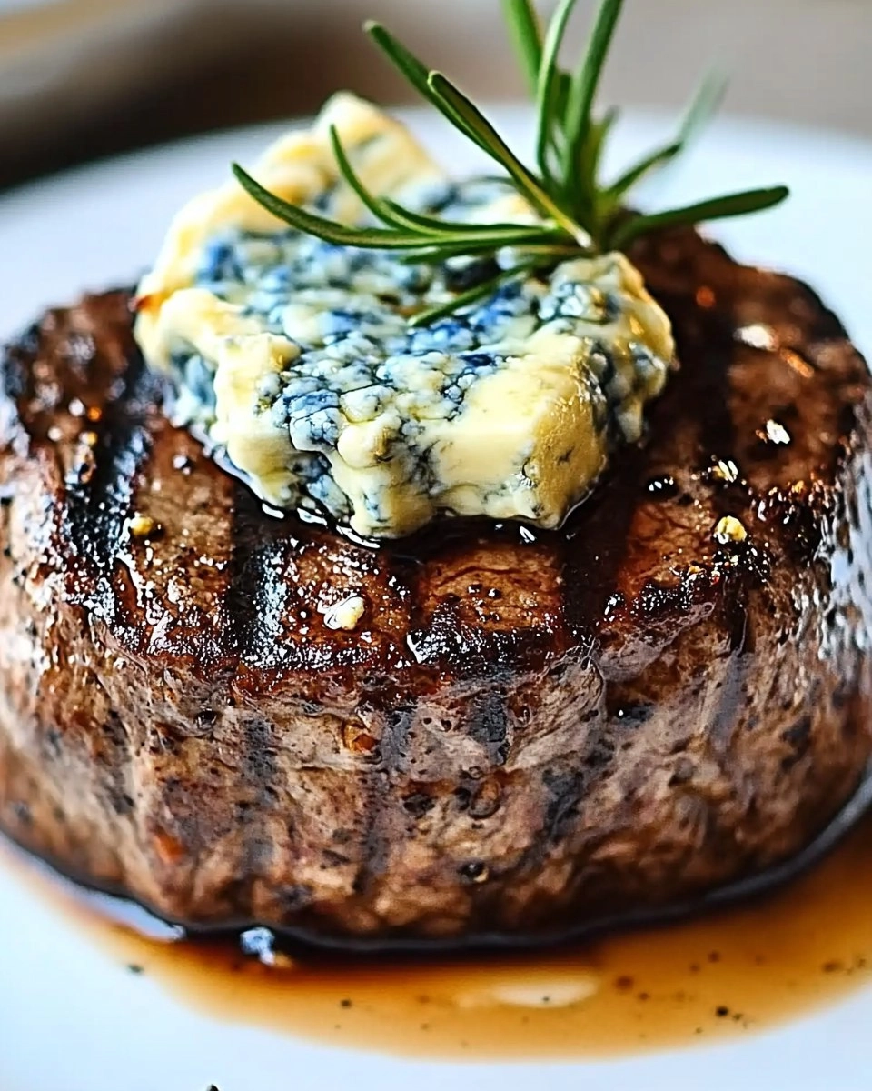 Filet Mignon with Blue Cheese Butter
