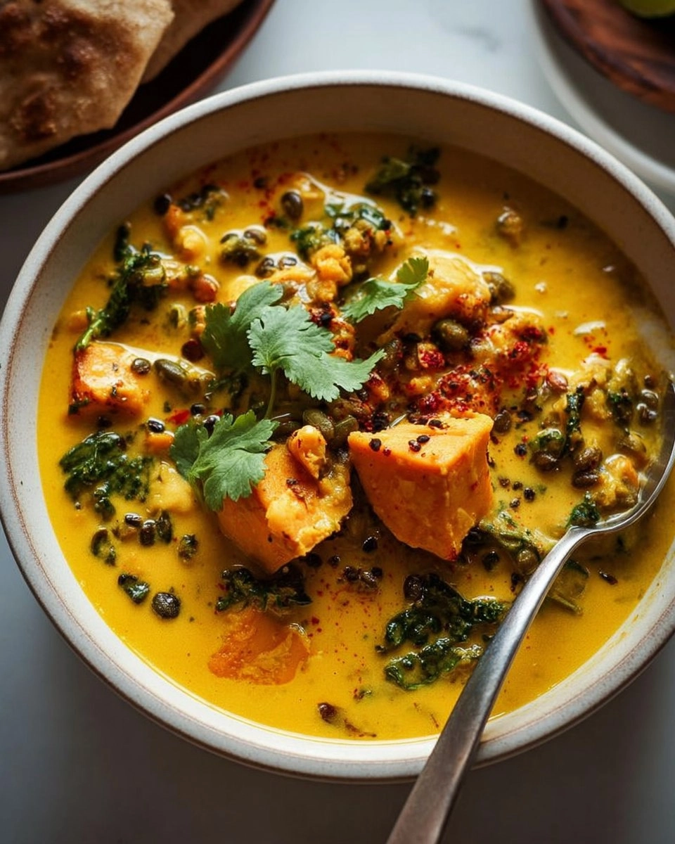 Ginger Sweet Potato Coconut Milk Stew