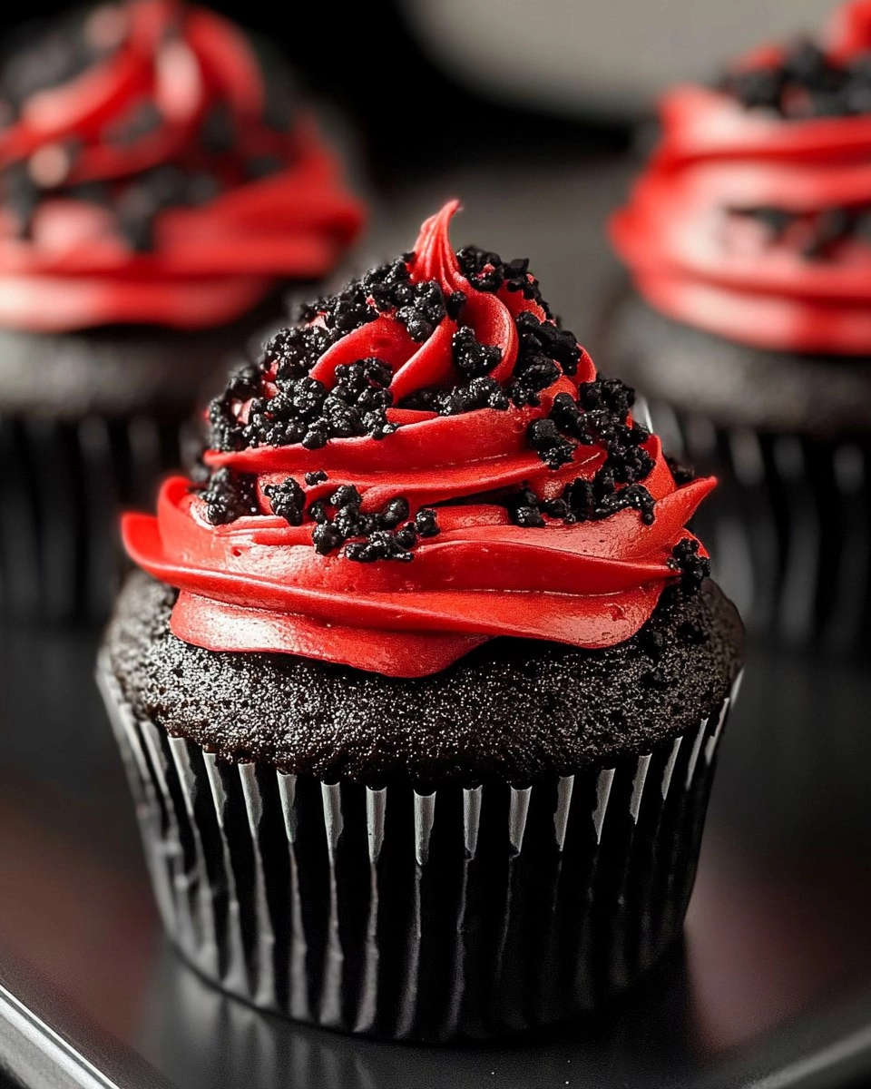 Goth Cupcakes