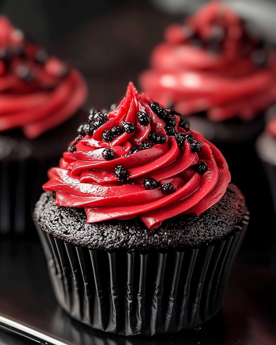 Goth Cupcakes