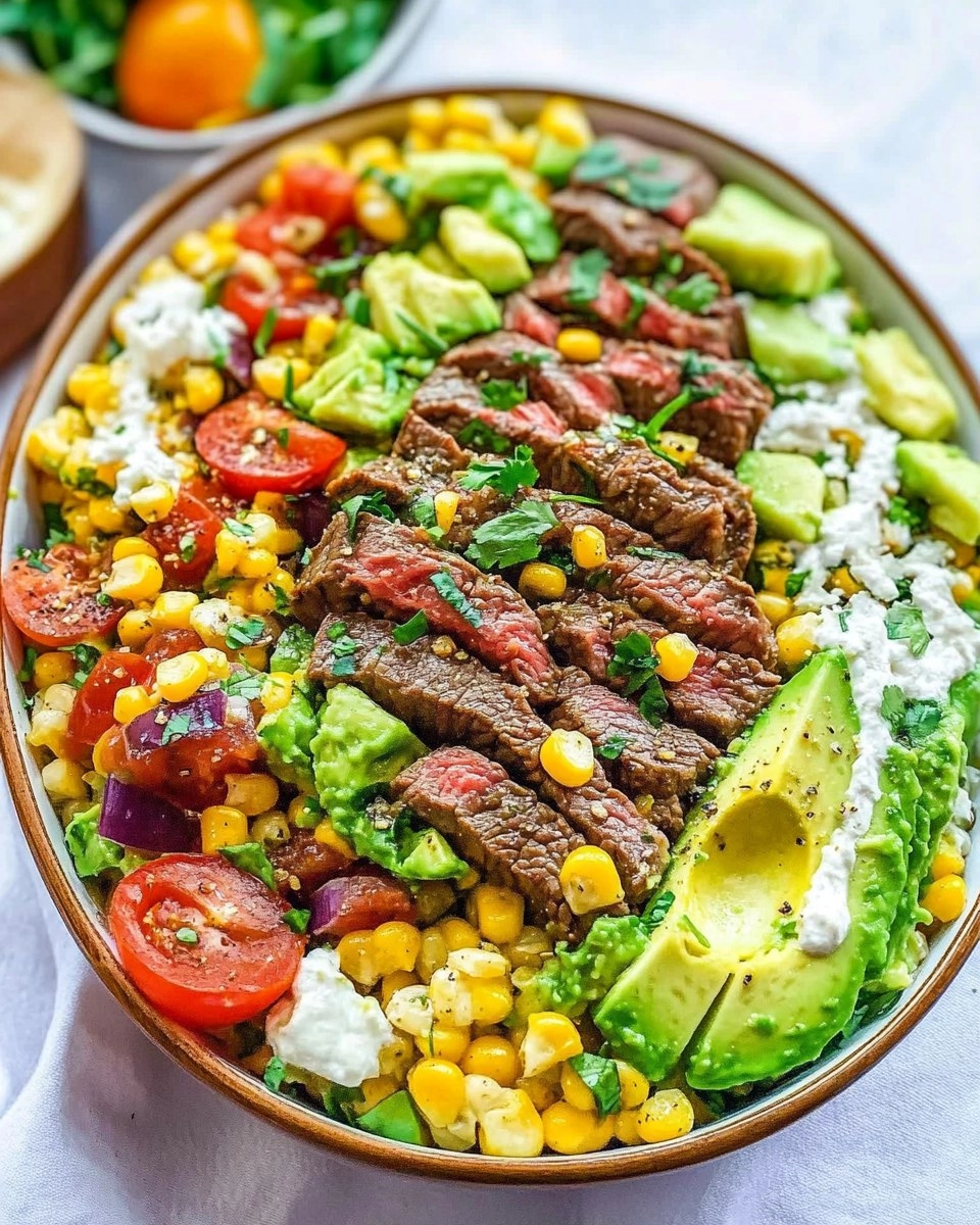 Healthy Steak Avocado Corn Bowl 127 Healthy Steak Avocado Corn Bowl