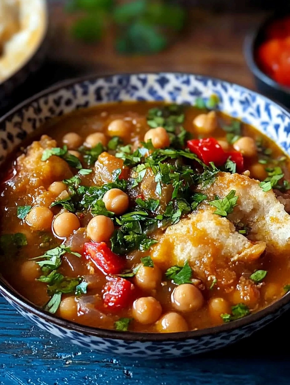 Lablabi (Tunisian Chickpea Stew) 106 Lablabi (Tunisian Chickpea Stew)