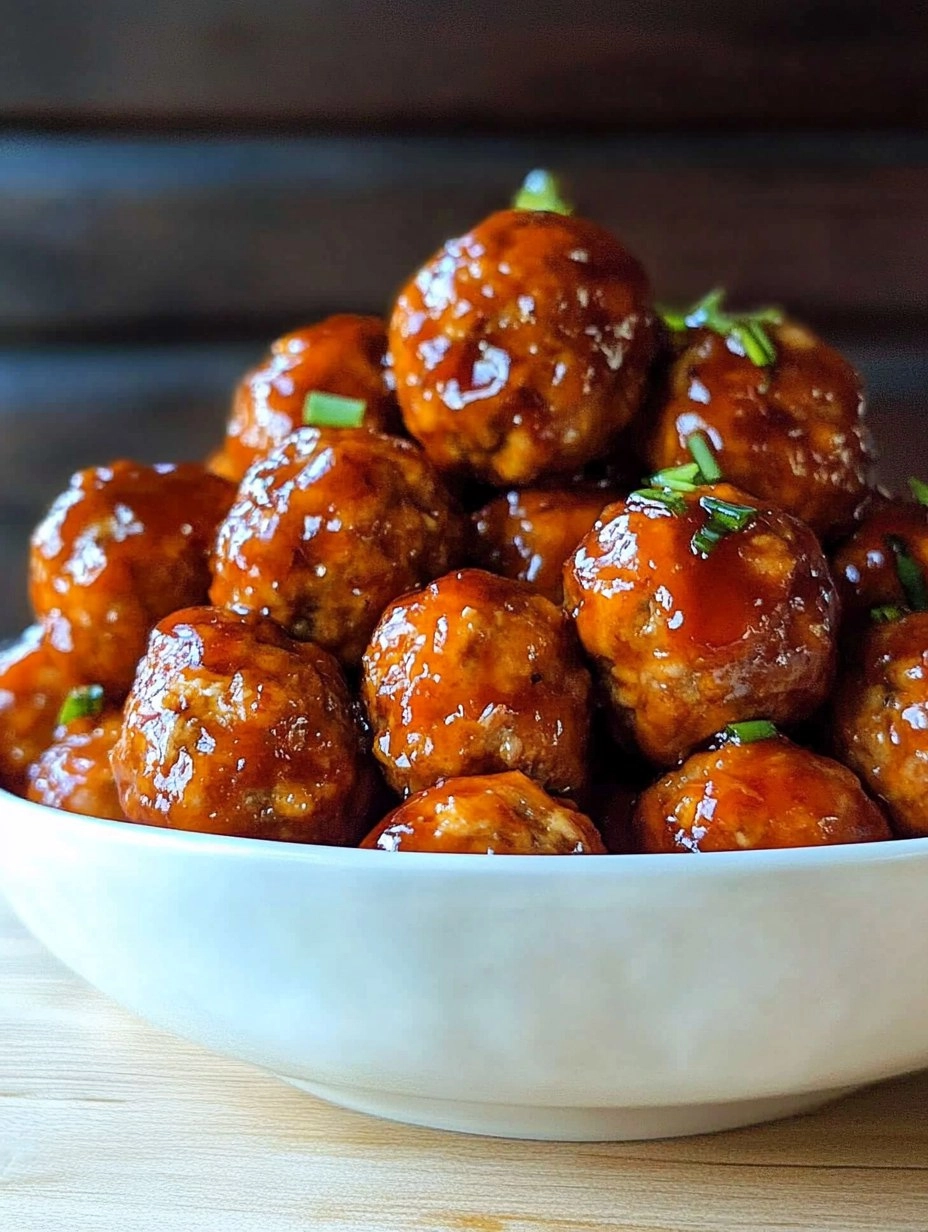 Orange Chicken Meatballs