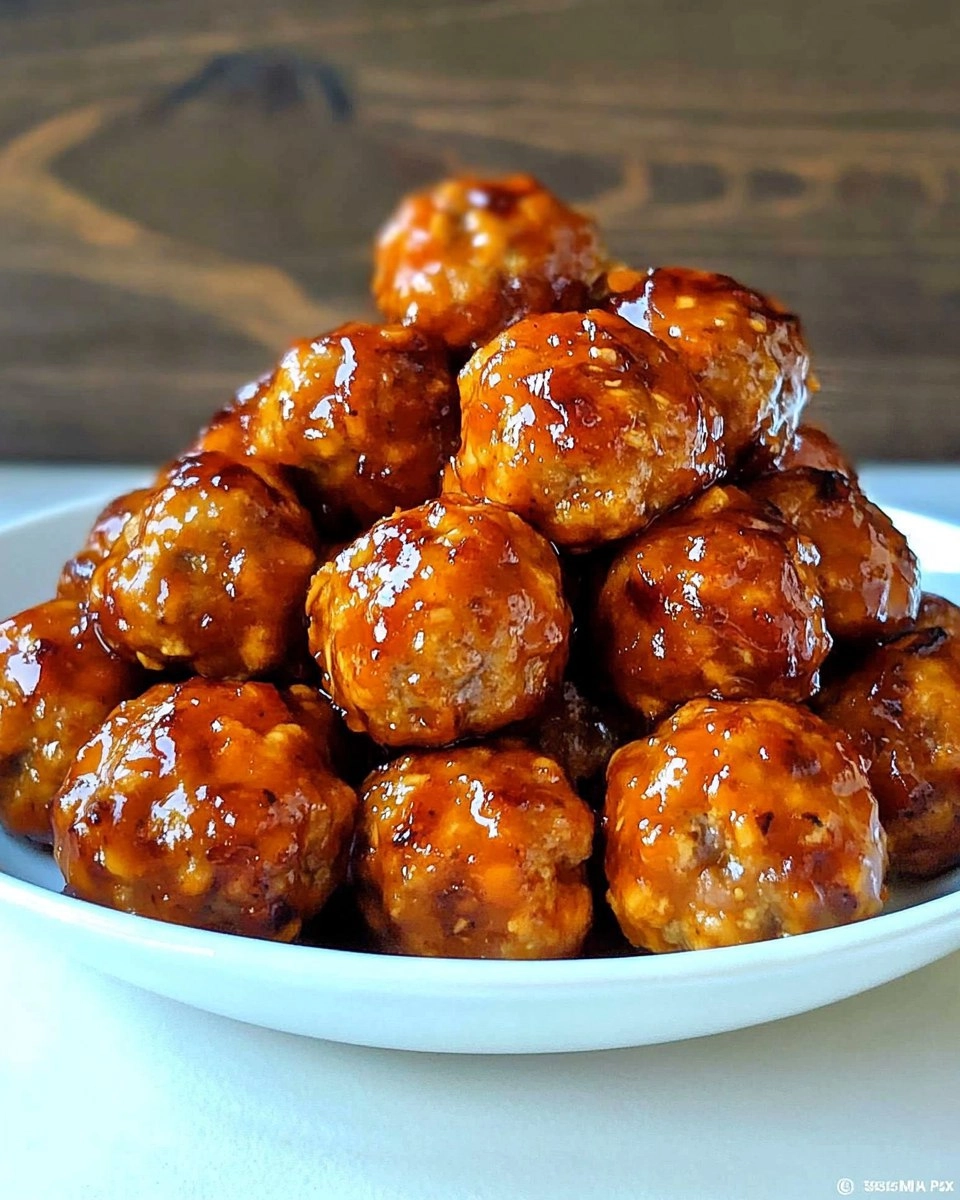 Orange Chicken Meatballs