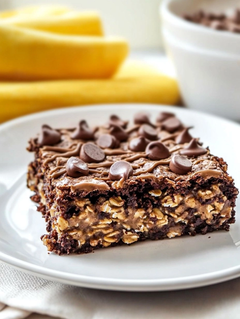 Peanut Butter Brownie Baked Oatmeal 96 Peanut Butter Brownie Baked Oatmeal