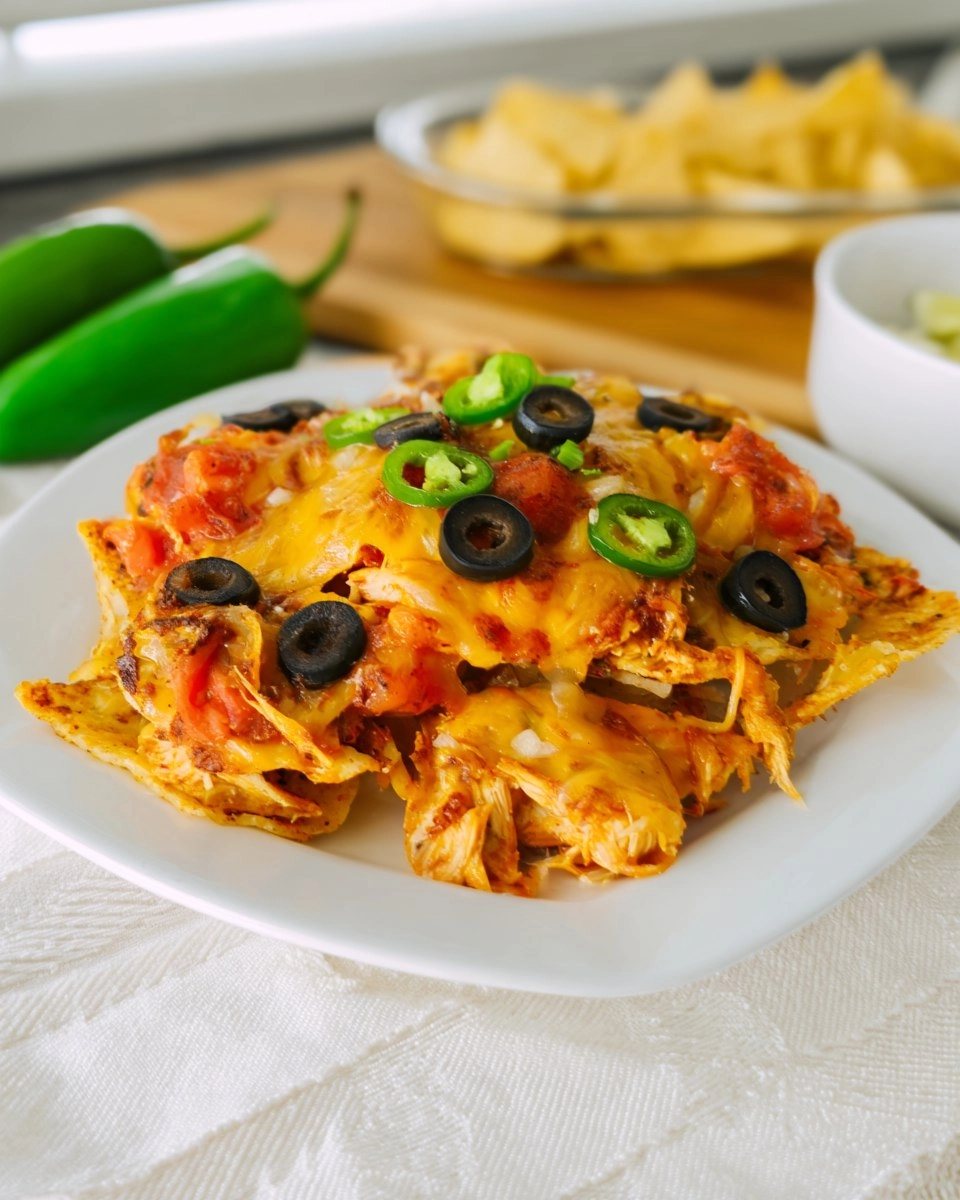 Set-It-and-Forget-It Crockpot Chicken Nachos
