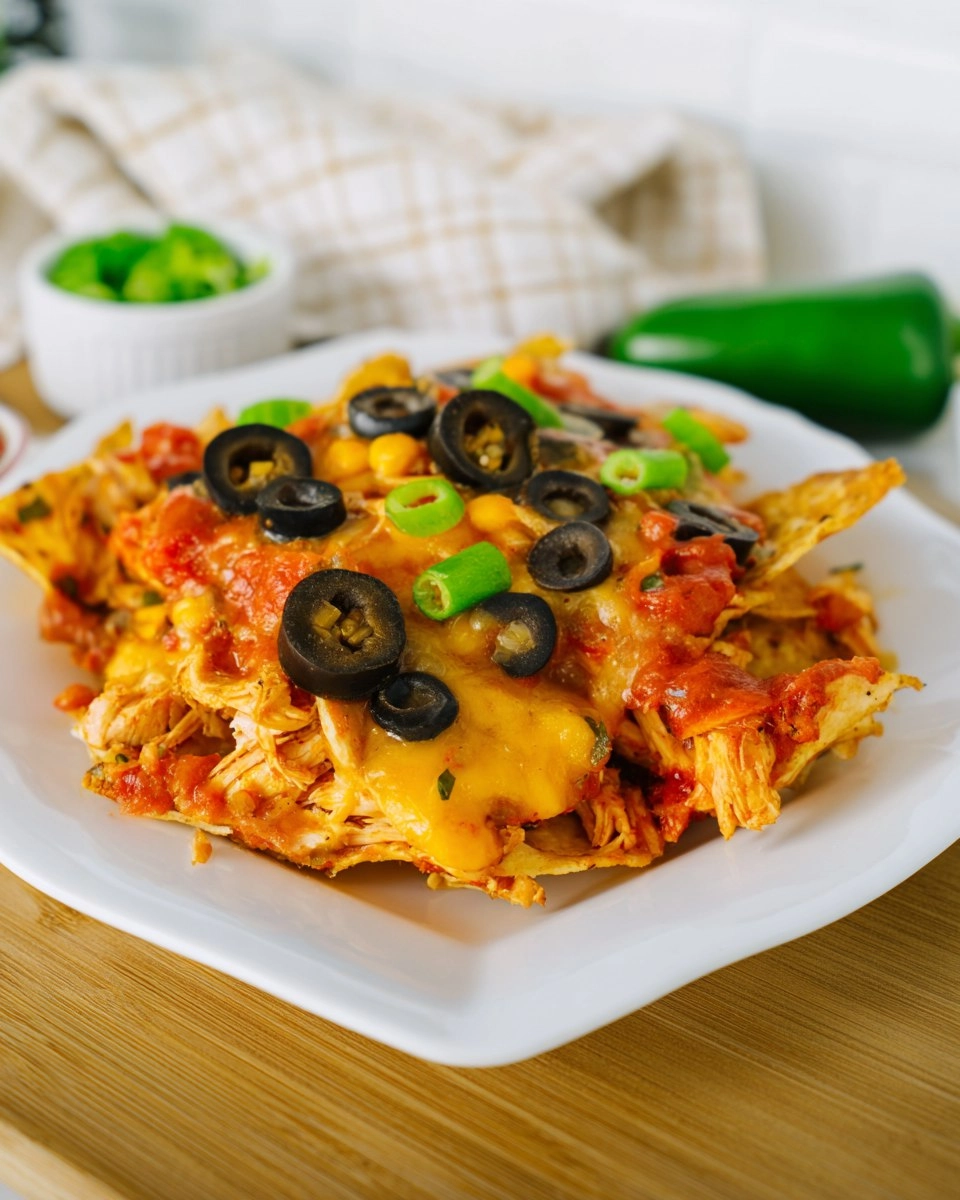 Set-It-and-Forget-It Crockpot Chicken Nachos
