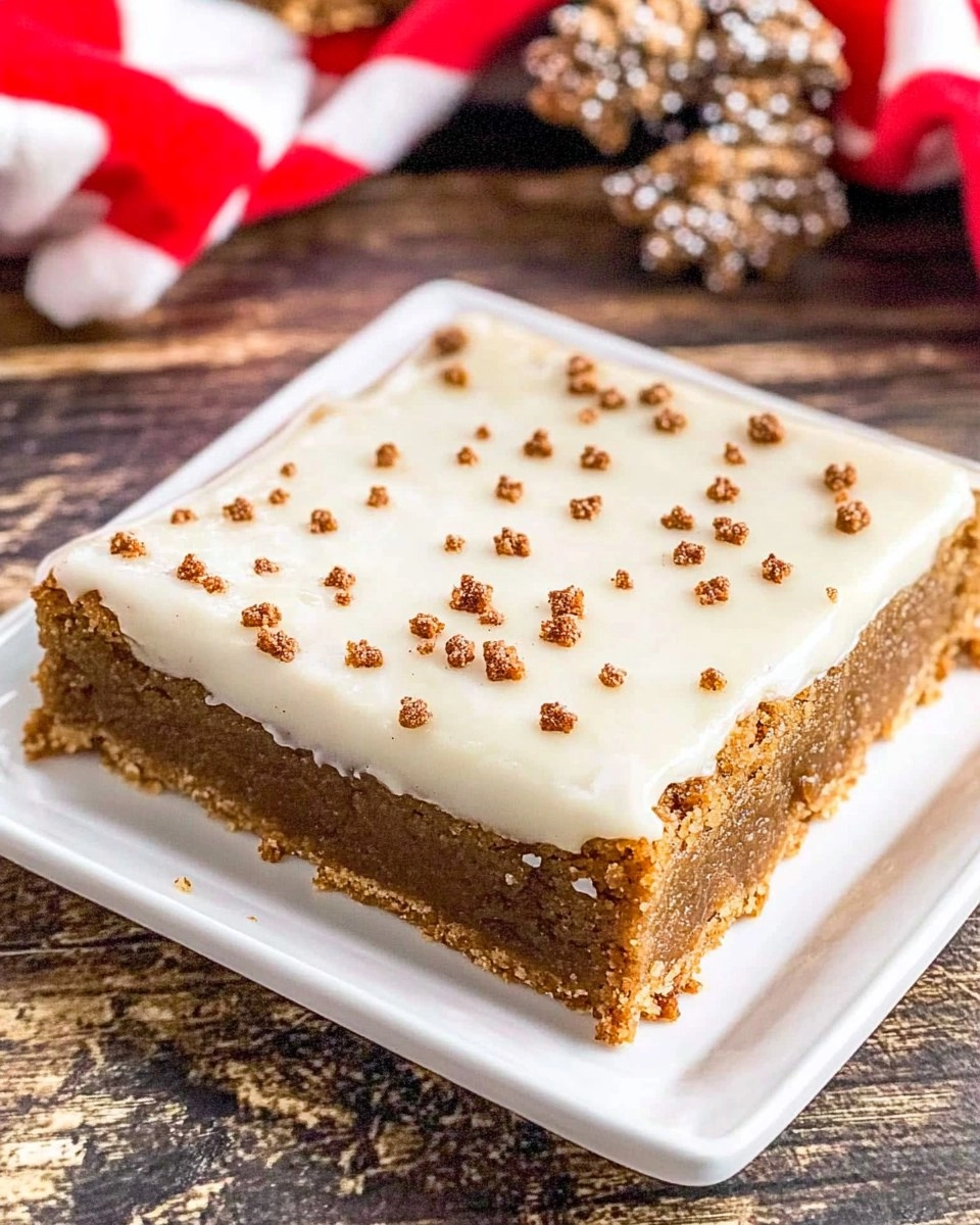 Spiced Gingerbread Bars