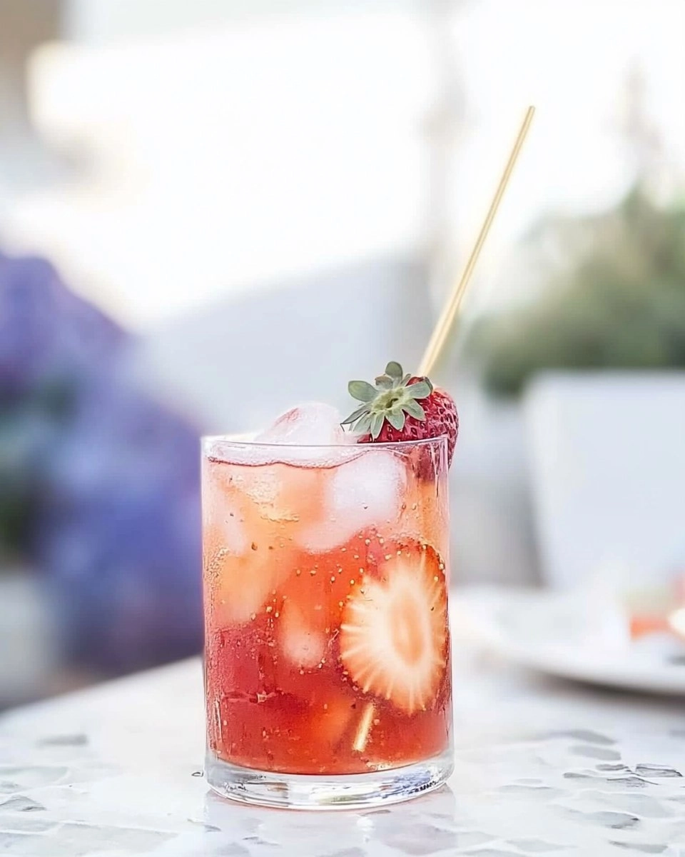 The Best Strawberry Tequila Sodas