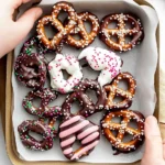 Valentine Chocolate Covered Pretzels for kids 53 Valentine-Chocolate-Covered-Pretzels-for-kids-Recipe