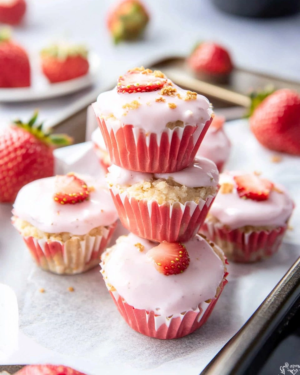 Valentine strawberry yogurt bites