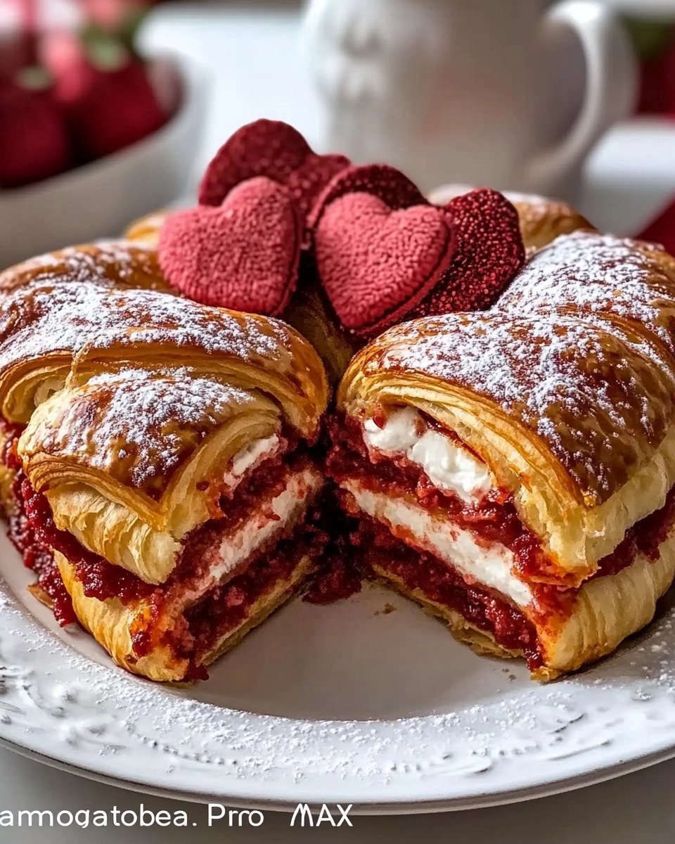 Valentine's Brunch Croissant Bake 127 Valentine's Brunch Croissant Bake