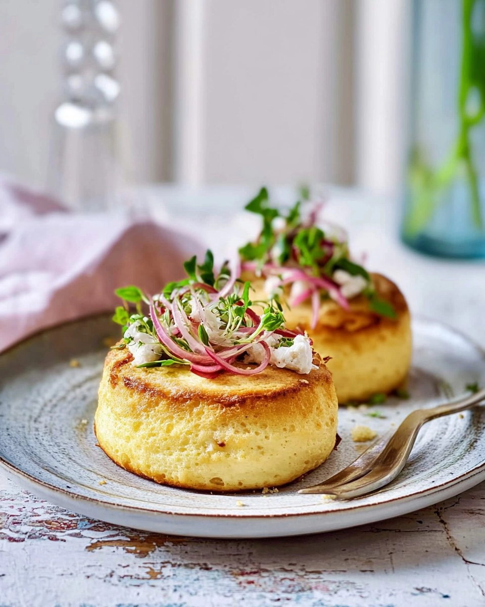 Valentine's Brunch Goat Cheese Soufflés