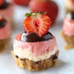 Valentines-Day-Chocolate-Strawberry-Mini-Cheesecakes-Recipe