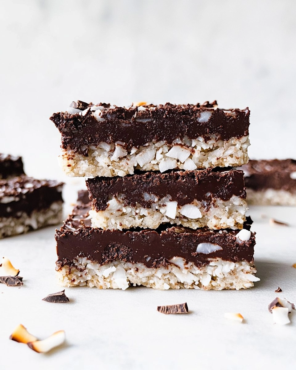 Valentine’s Day  Coconut-Chocolate Keto Bars