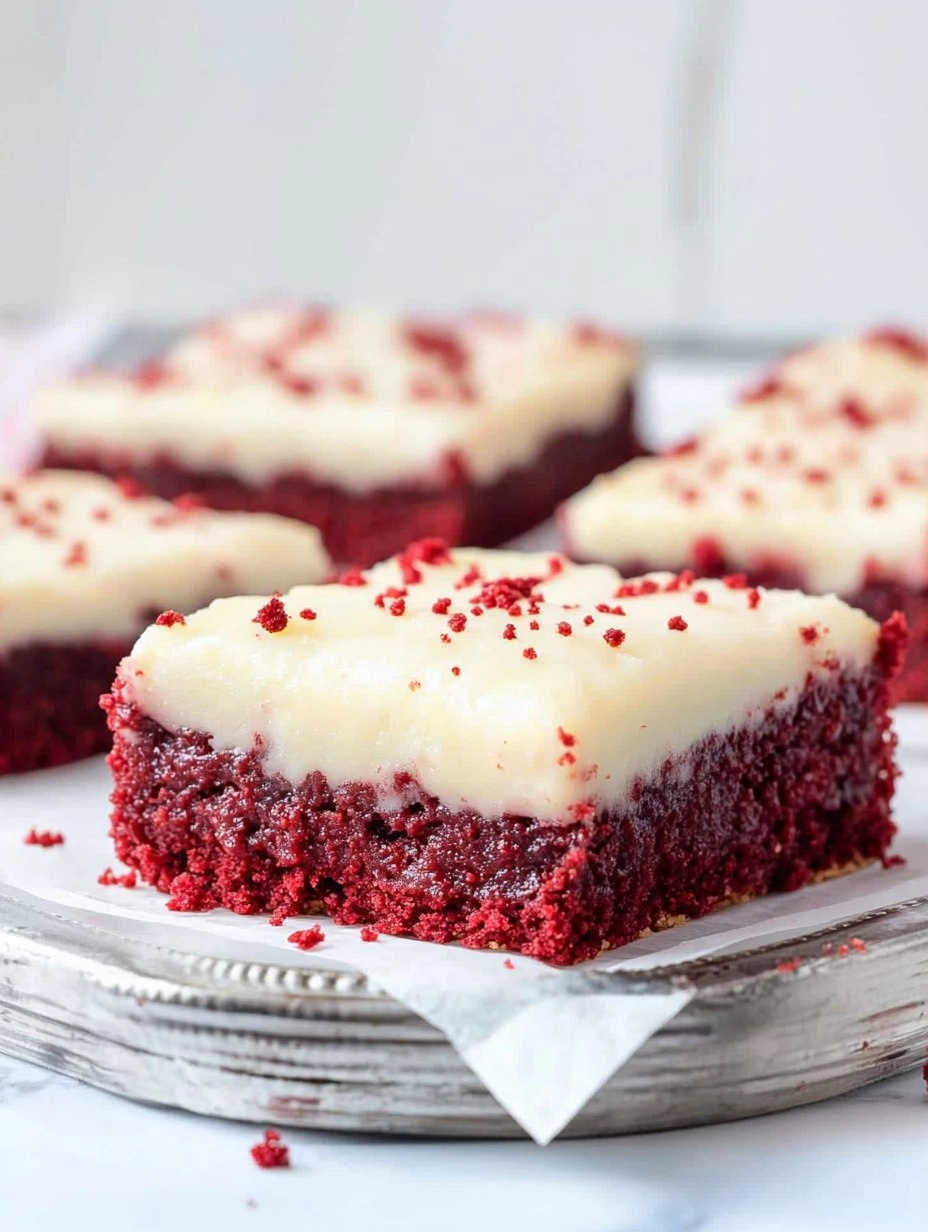 Valentine's Day Red Velvet Cookie Bars 141 Valentine's Day Red Velvet Cookie Bars