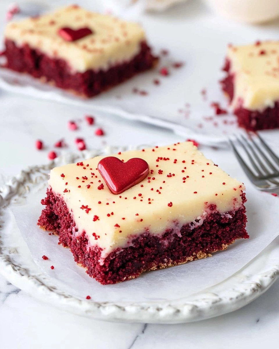 Valentine's Day Red Velvet Cookie Bars 142 Valentine's Day Red Velvet Cookie Bars