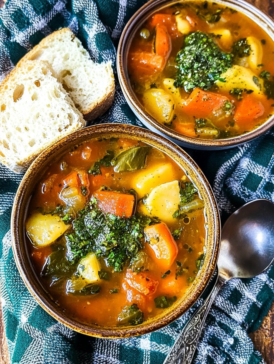 Winter Vegetable Soup 