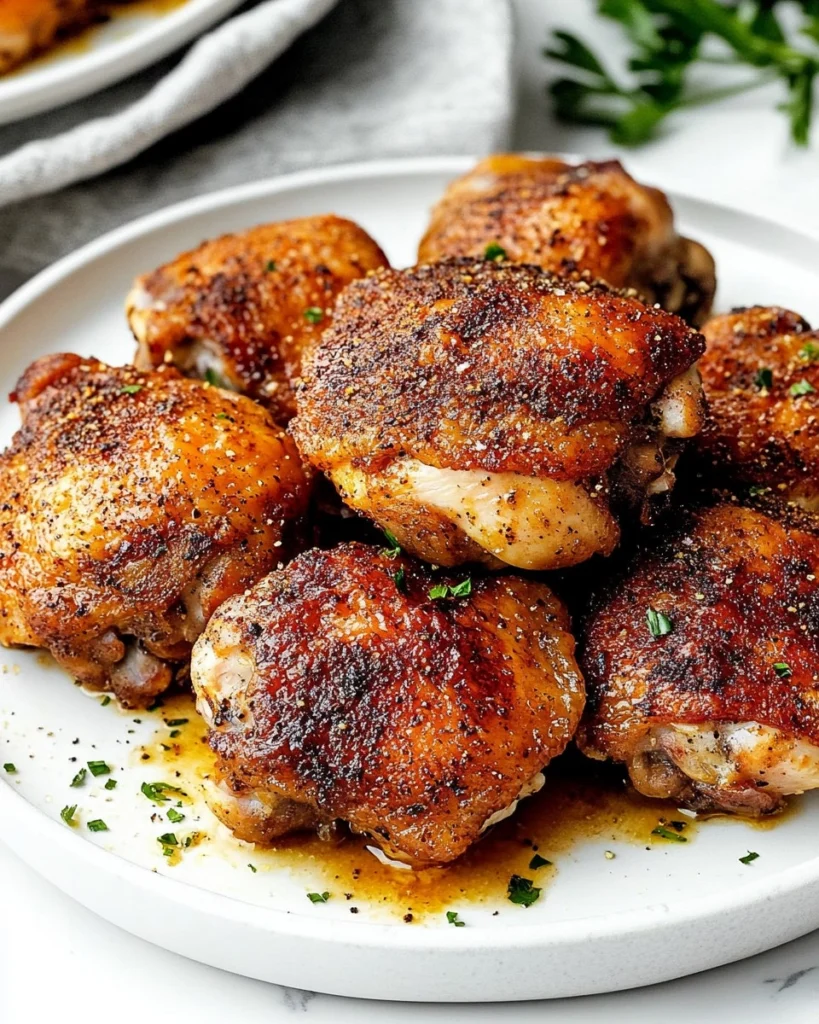 Baked-Chicken-Thighs-Juicy-Oven-Roasted-Chicken-Recipe