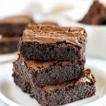 Brownies-Fudgy-Dark-Chocolate-Brownies-Recipe
